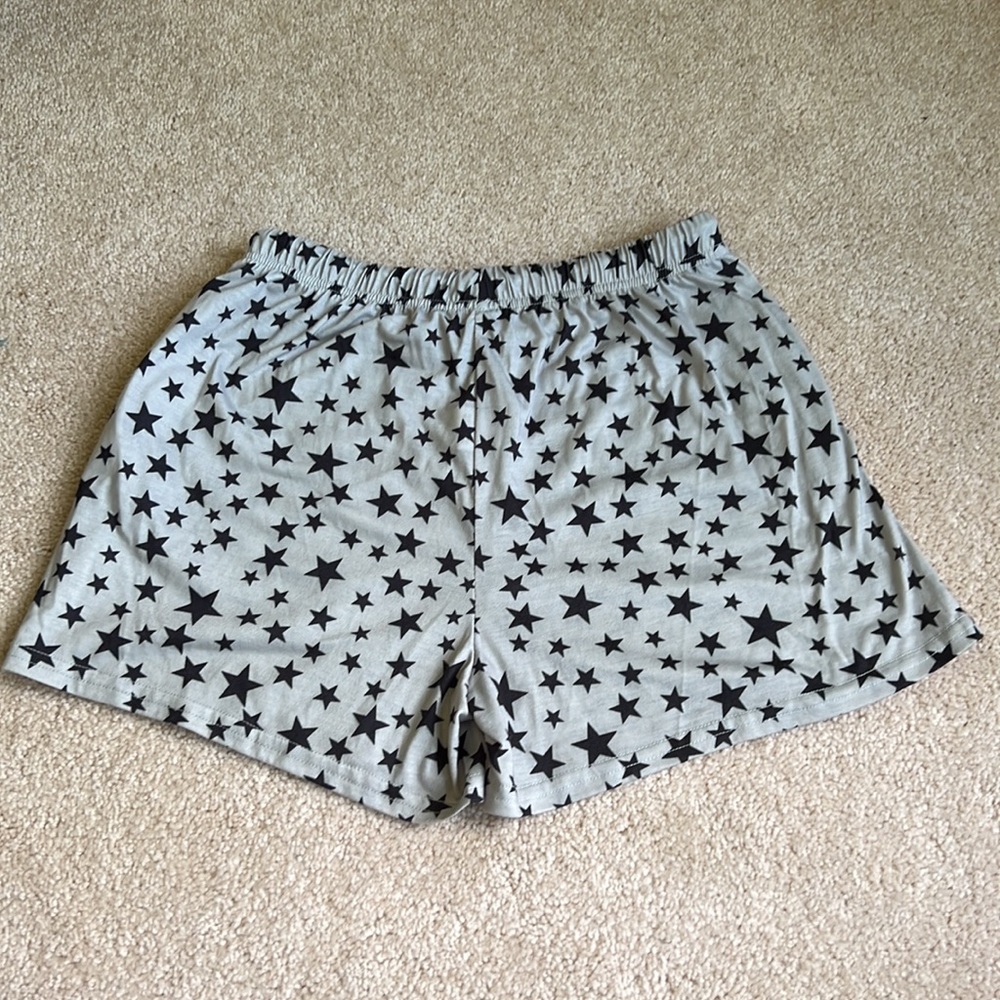 Star Pattern Sleep Shorts: Set of Two - Picture 3 of 9